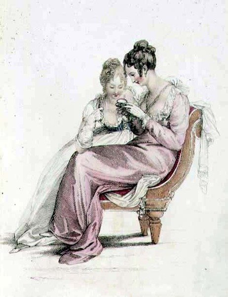 Abito da sera o abito completo, tavola di moda da Ackermann