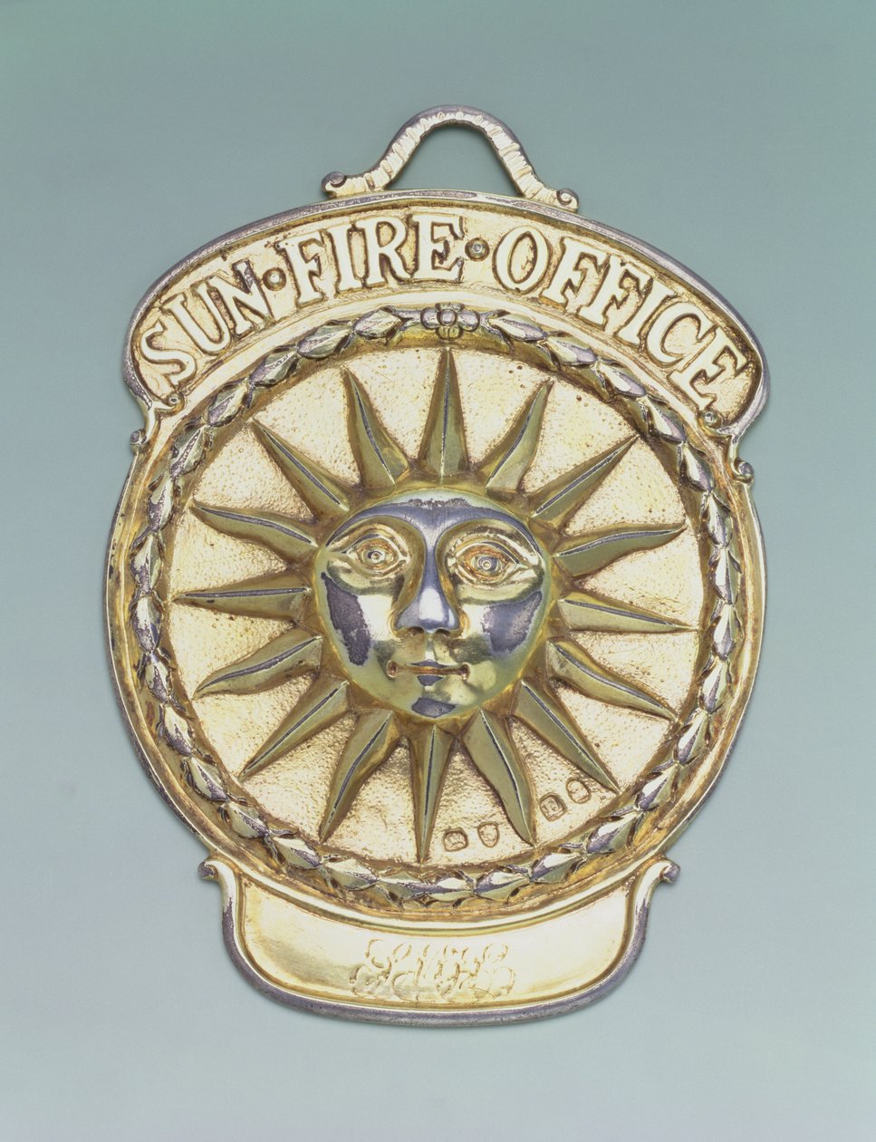 Distintivo di Assicurazione Incendi, c.1810 (metallo) da English School