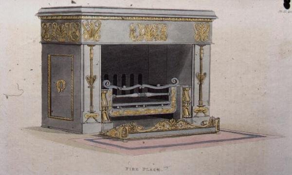 Piatto del fuoco, tavola 152 da Ackermann