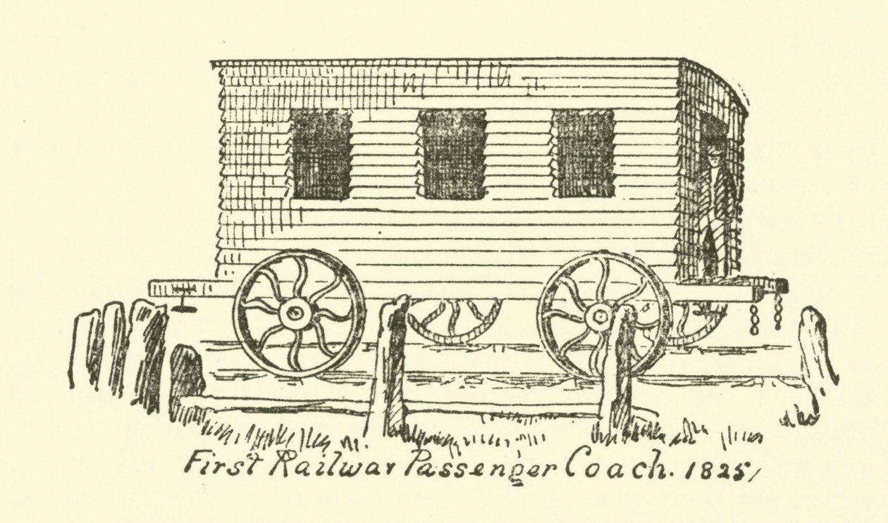 Prima carrozza passeggeri ferroviaria da English School