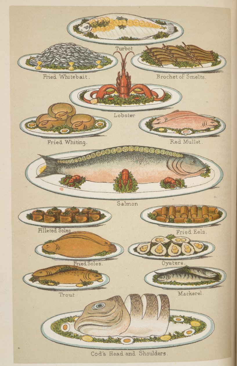 Piatti di pesce, da 