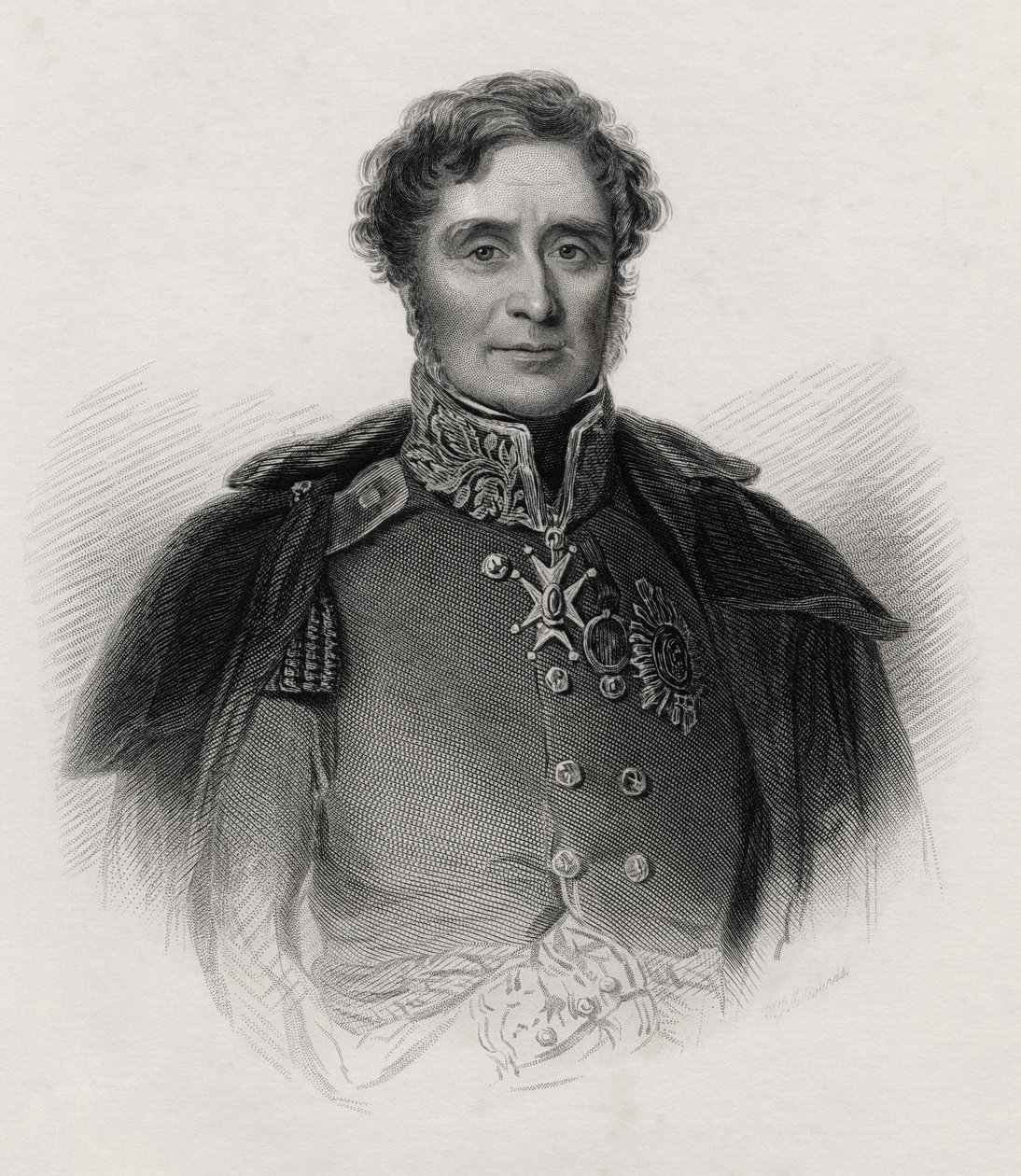 Fitzroy James Henry Somerset (1788-1855), 1° Barone Raglan da English School