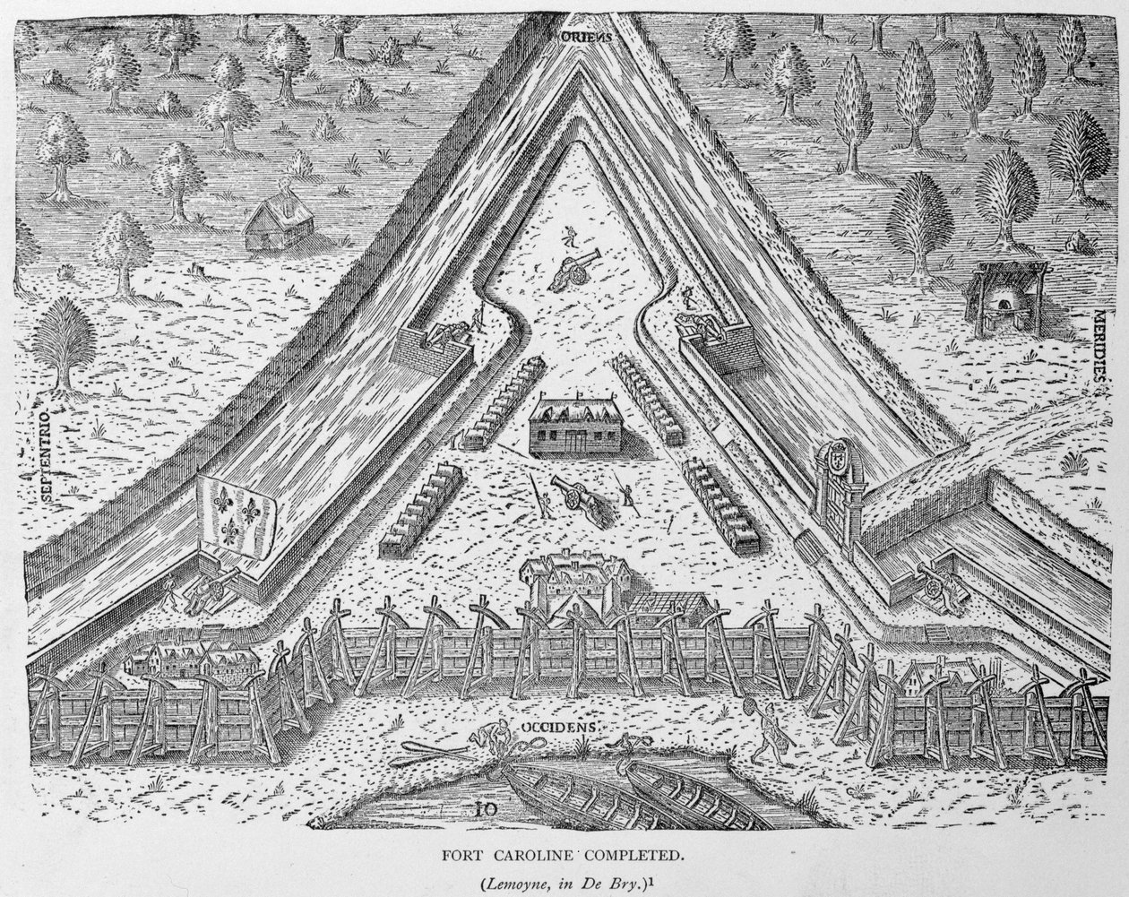 Fort Caroline Completata, da 
