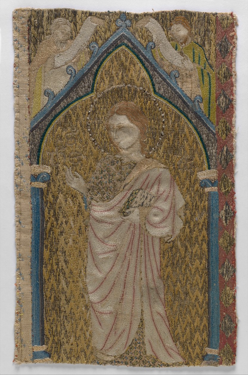 Frammento di un orphrey da English School