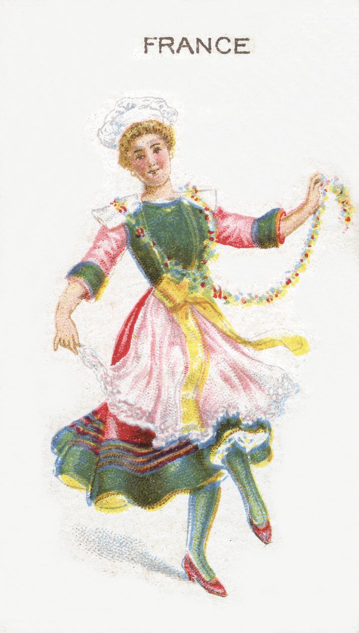 Francia, carta da sigarette, 1915 da English School