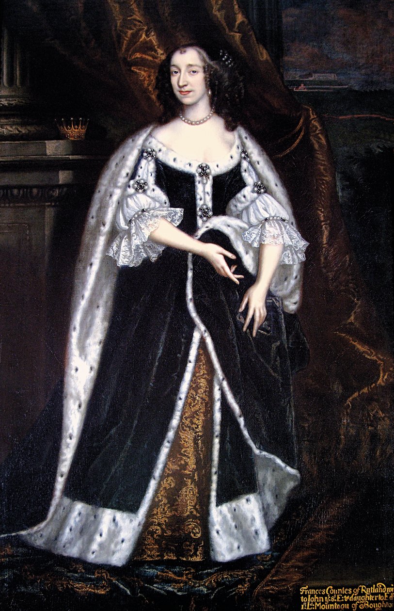 Frances Montagu, contessa di Rutland, c.1706 da English School