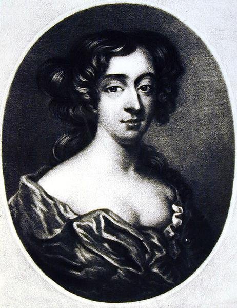 Frances Teresa Stuart (1647-1702) Duchessa di Richmond, illustrazione da Ritratti di personaggi illustri nella storia britannica inciso da Richard Earlom (1743-1822) e Charles Turner (c.1775-1857) da English School