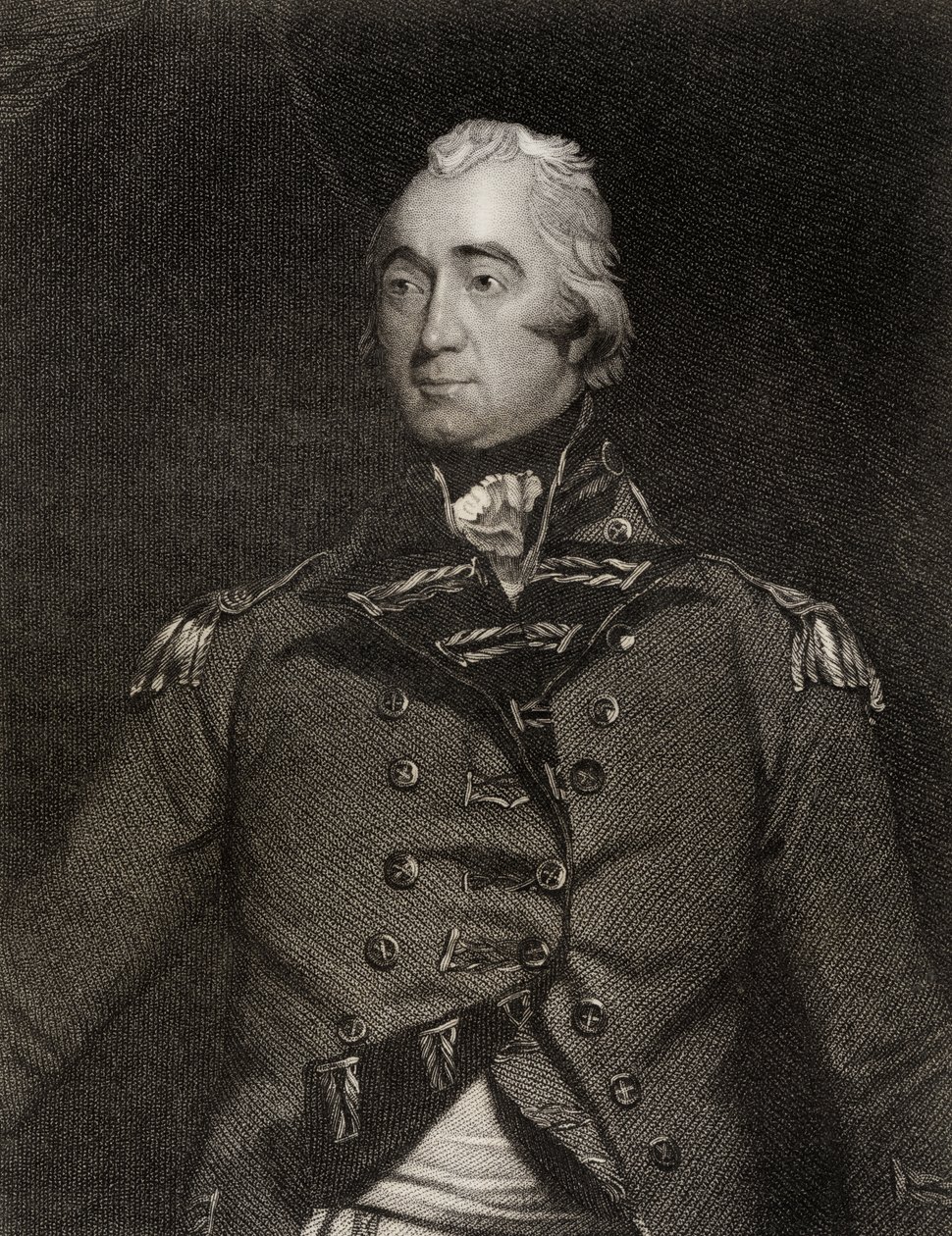 Francis Rawdon-Hastings (1754-1826) 1° Marchese di Hastings da English School