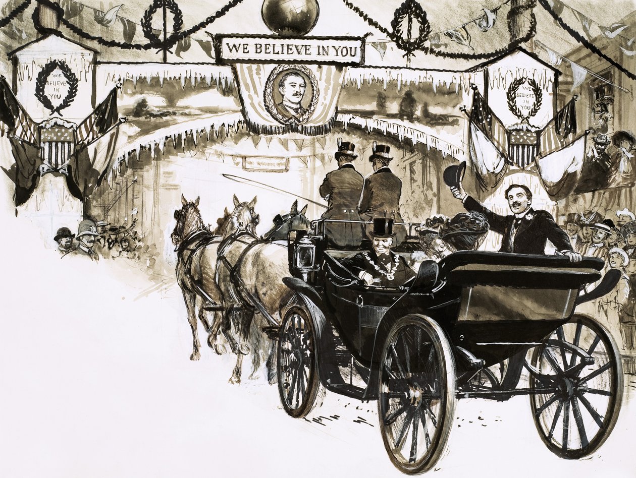 Frederick Cook si crogiolava nella gloria di aver raggiunto il Polo Nord nel 1908... ma è vero da English School