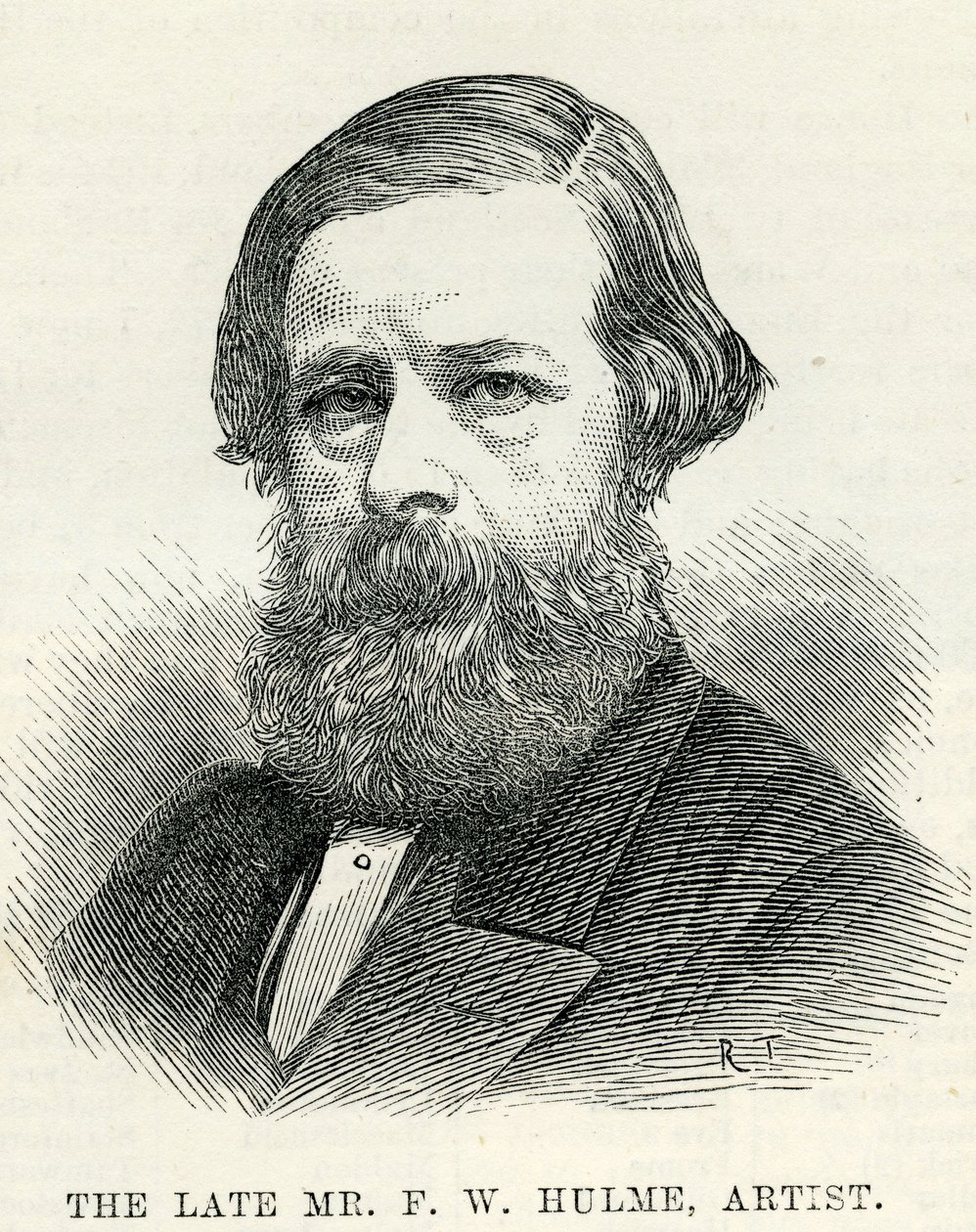 Frederick William Hulme (1816-84) da The Illustrated London News, 6 dicembre 1884 da English School