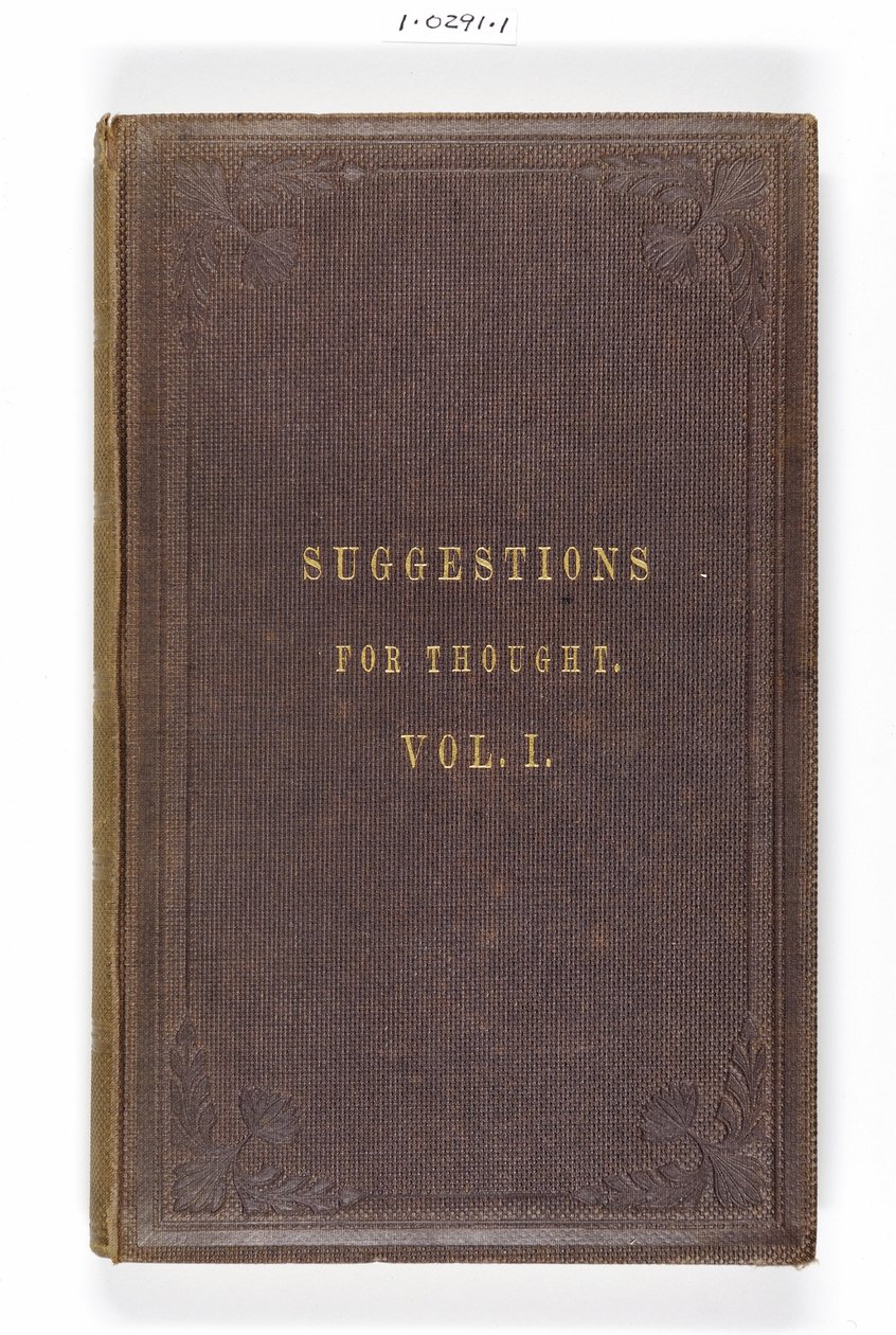 Copertina di Suggerimenti per il pensiero di Florence Nightingale per i ricercatori della verità tra gli artigiani d