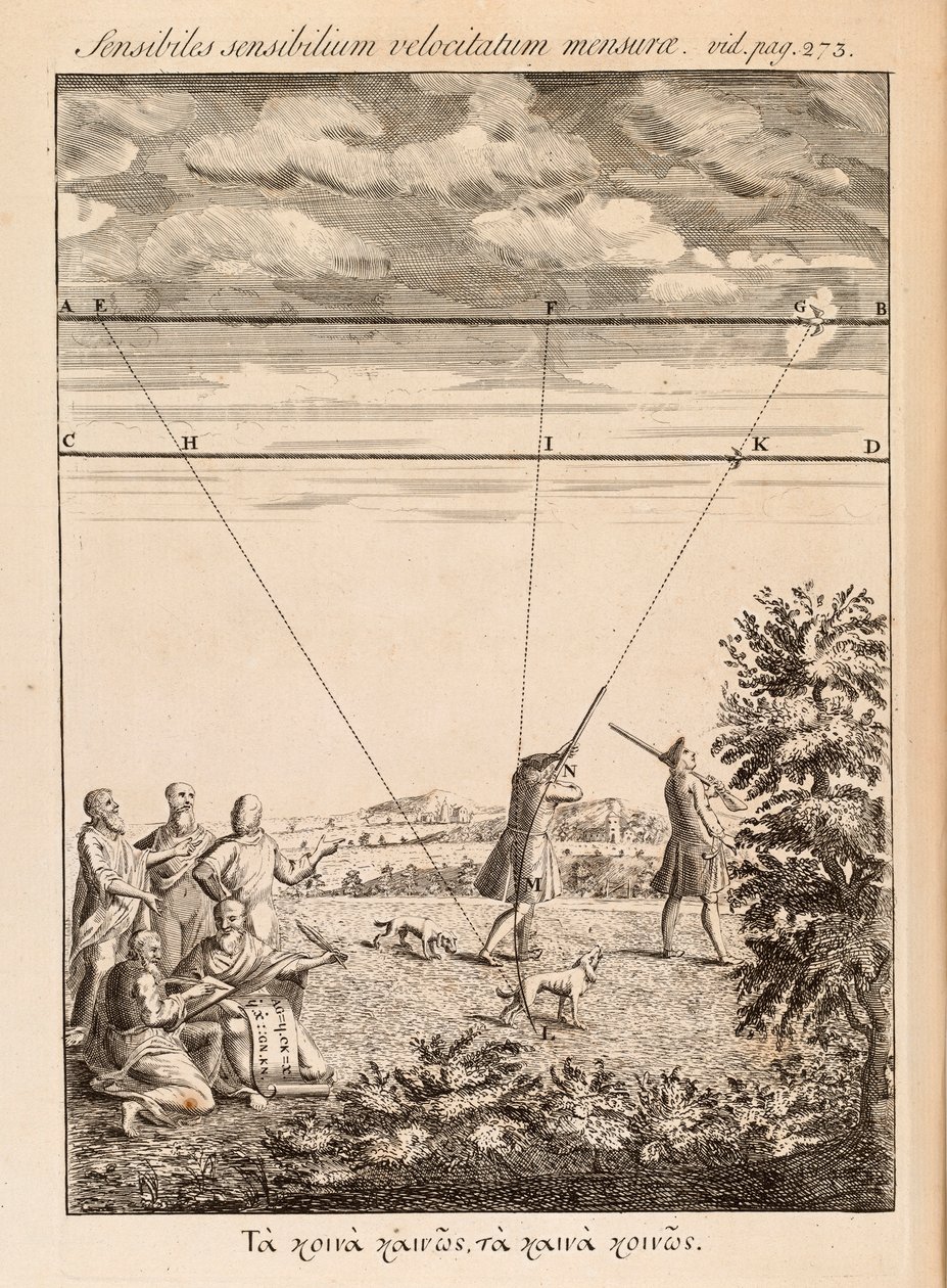 Frontespizio da Il Metodo dei Flussi e delle Serie Infinite di Isaac Newton, Londra, 1736 da English School