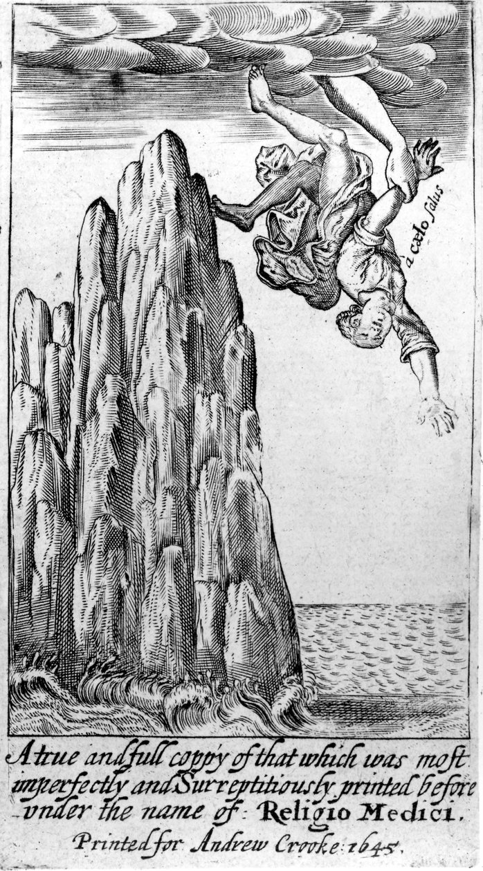 Frontespizio di Religio Medici di Sir Thomas Browne, 1645 da English School