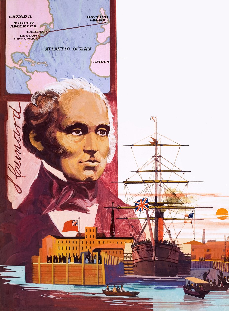 A tutto vapore, il pioniere delle navi passeggeri Samuel Cunard da English School