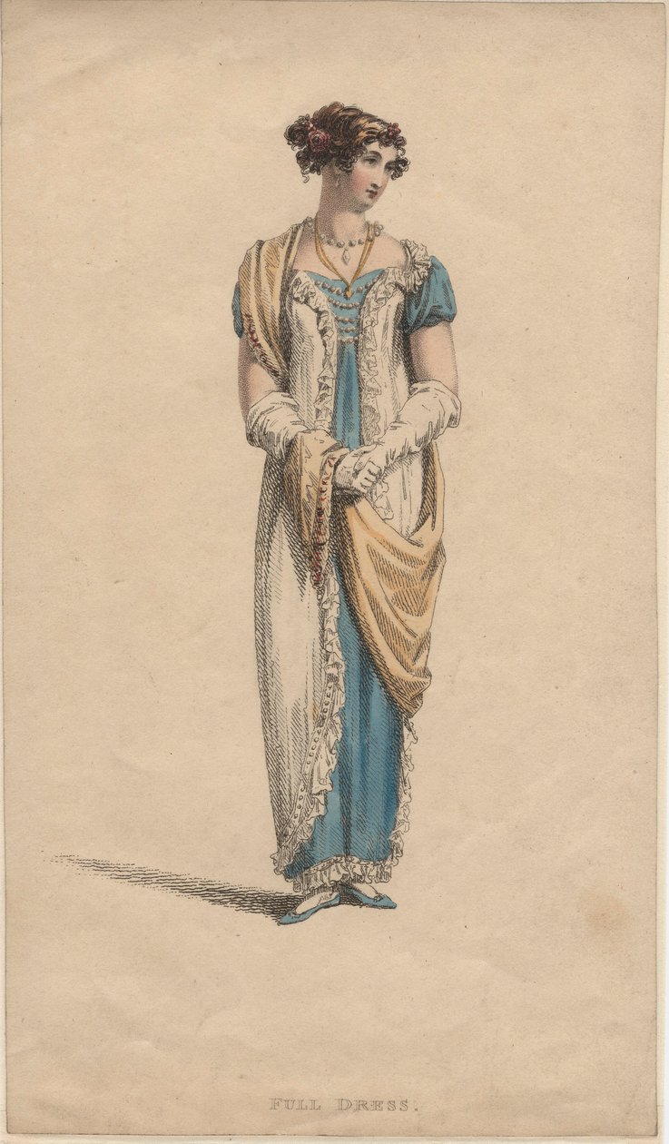 Abito da cerimonia, 1817 da English School