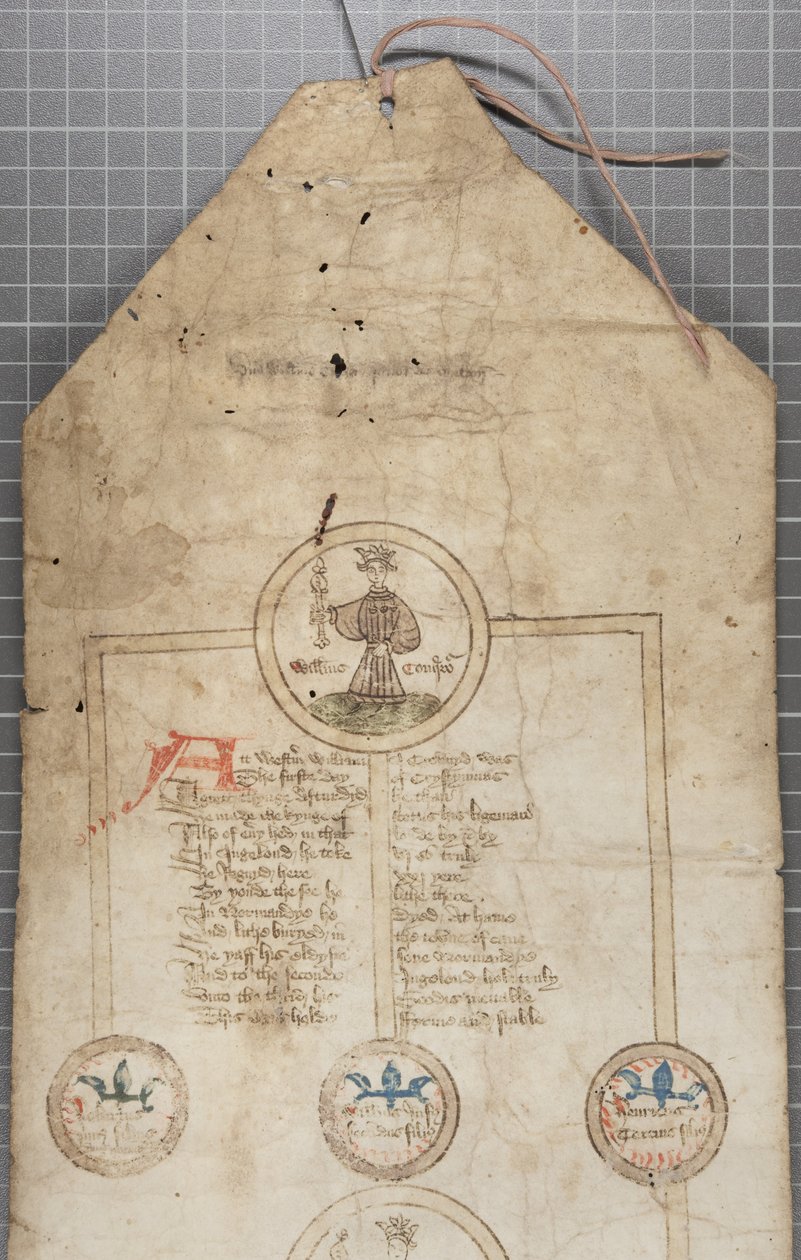 Rotolo genealogico dei re d