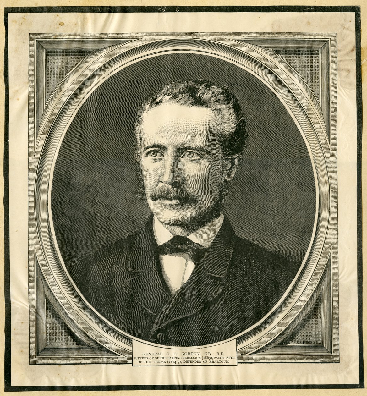 Generale Charles George Gordon (1833-85) da English School