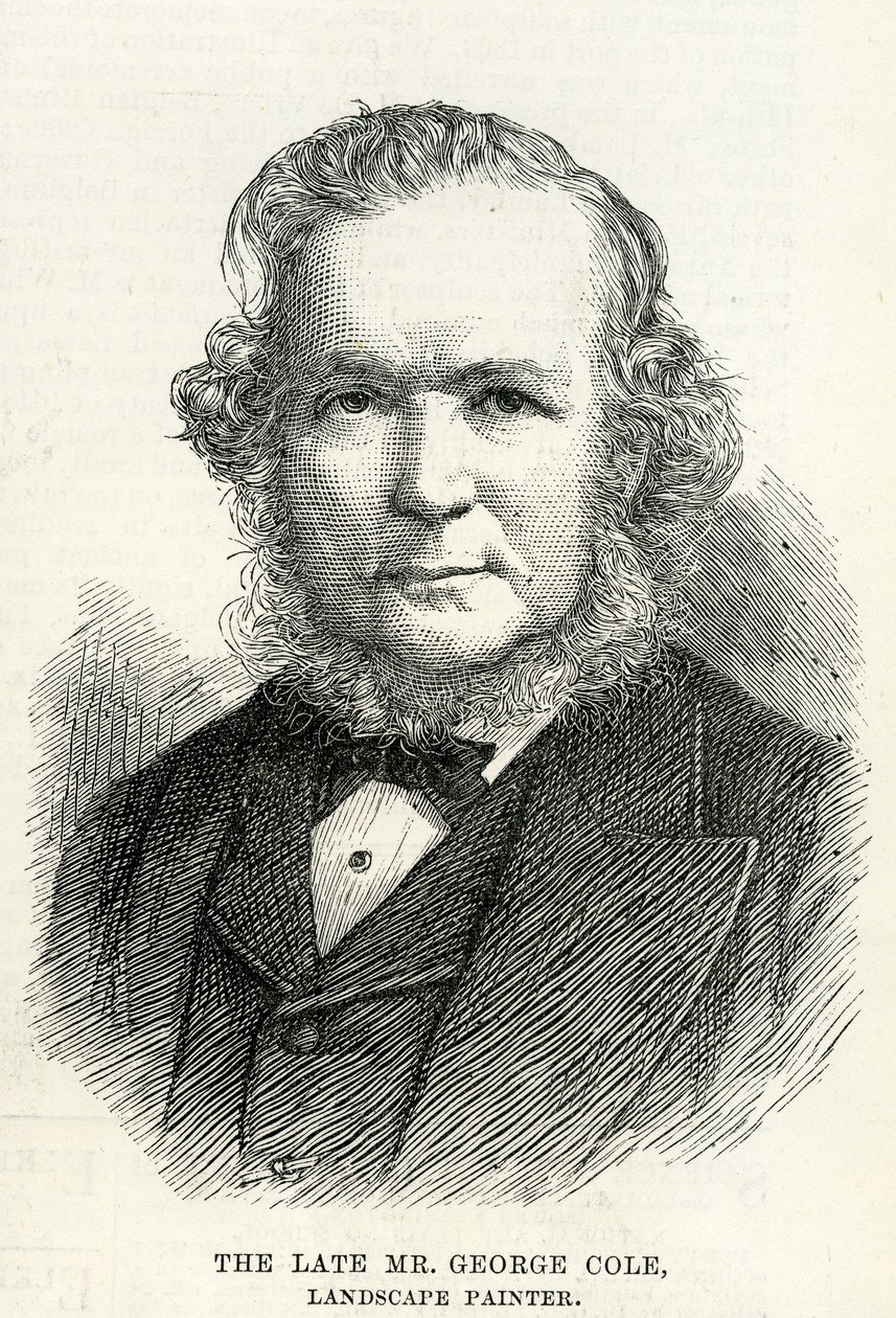 George Cole (1810-83) da The Illustrated London News, 29 settembre 1883 da English School