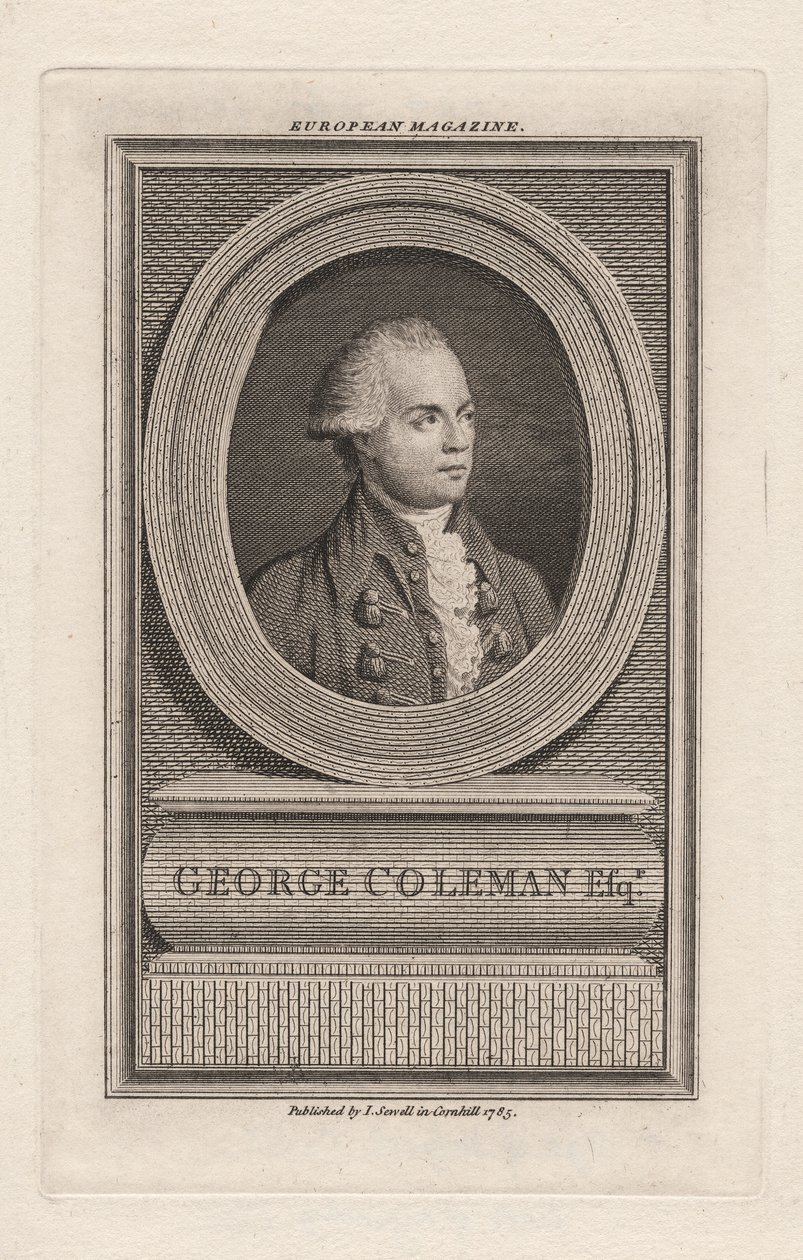 George Coleman, 1785 da English School