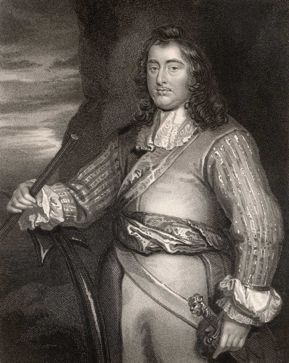 George Monck, inciso da W.T. Mote, da 