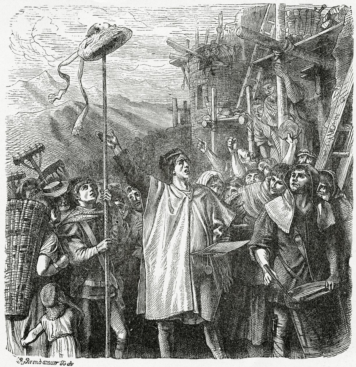 Il cappello di Gessler, 1882 da English School