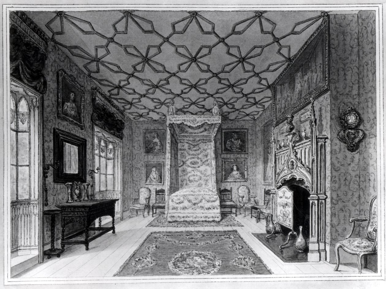 Grande Camera da Letto Nord di Strawberry Hill da English School