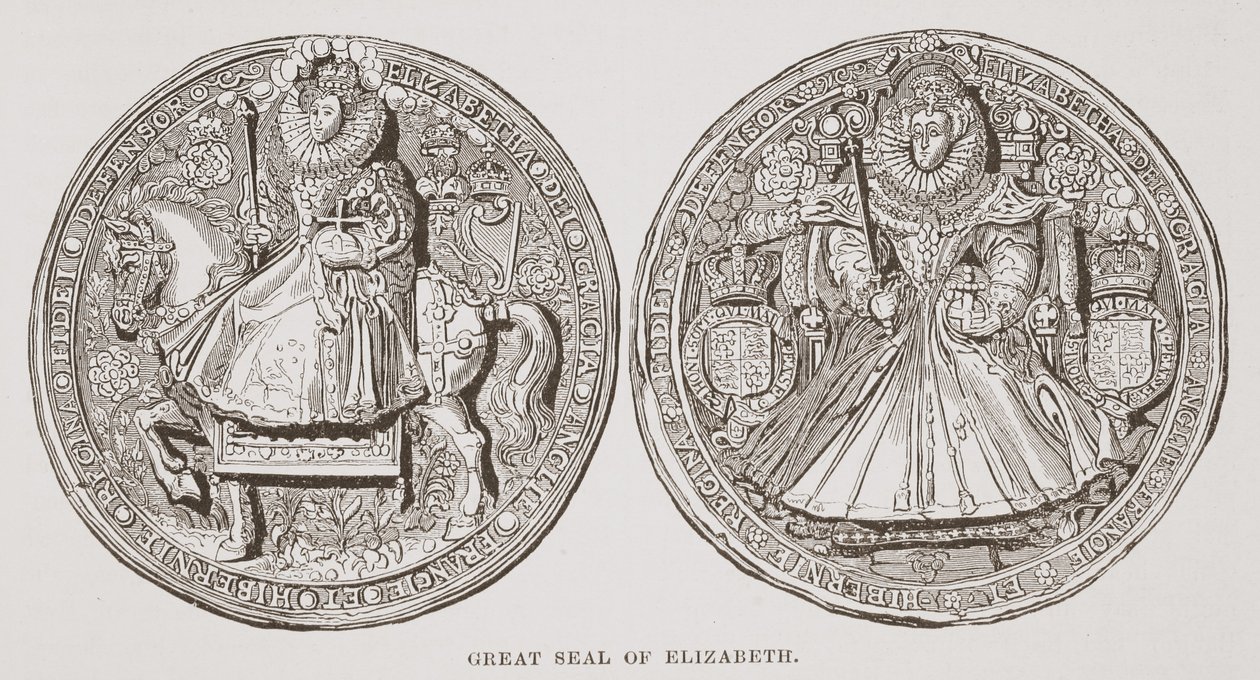 Grande Sigillo di Elisabetta da English School