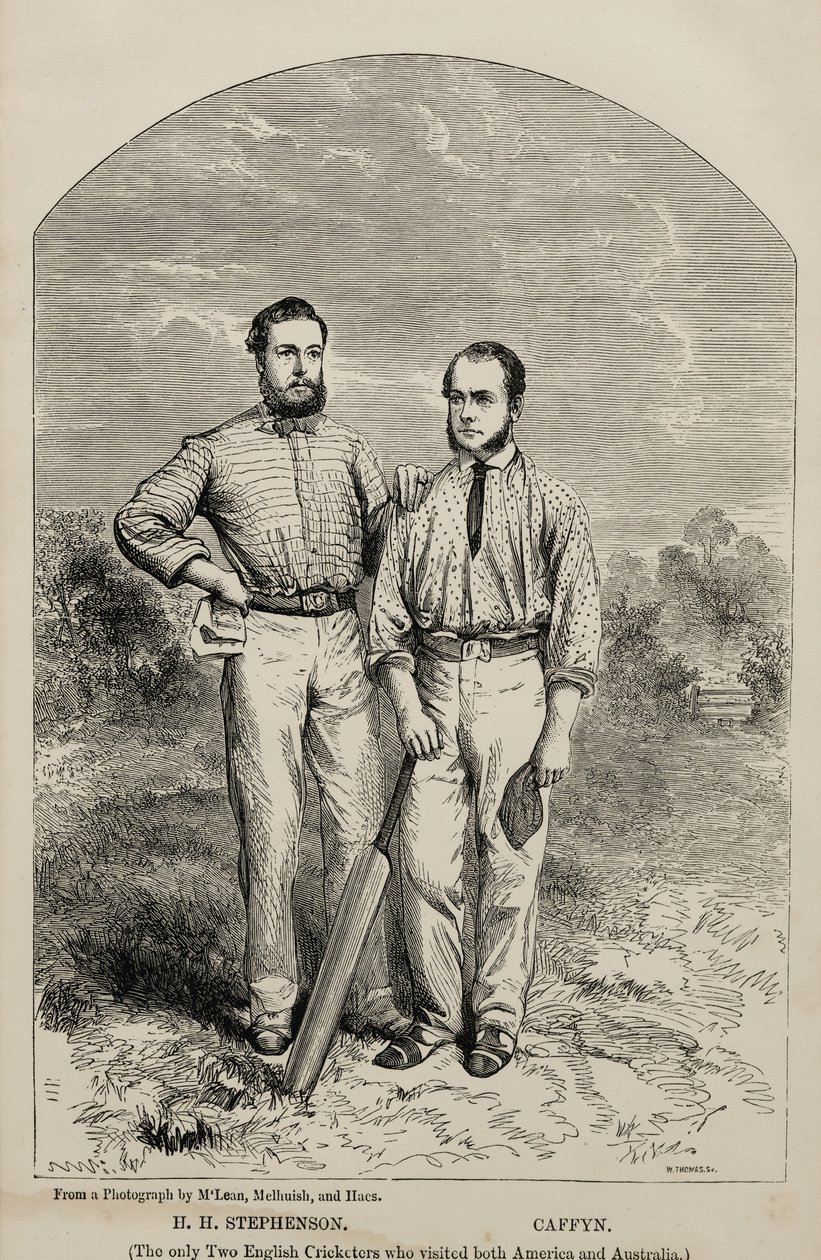 H.H. Stephenson e William Caffyn da English School