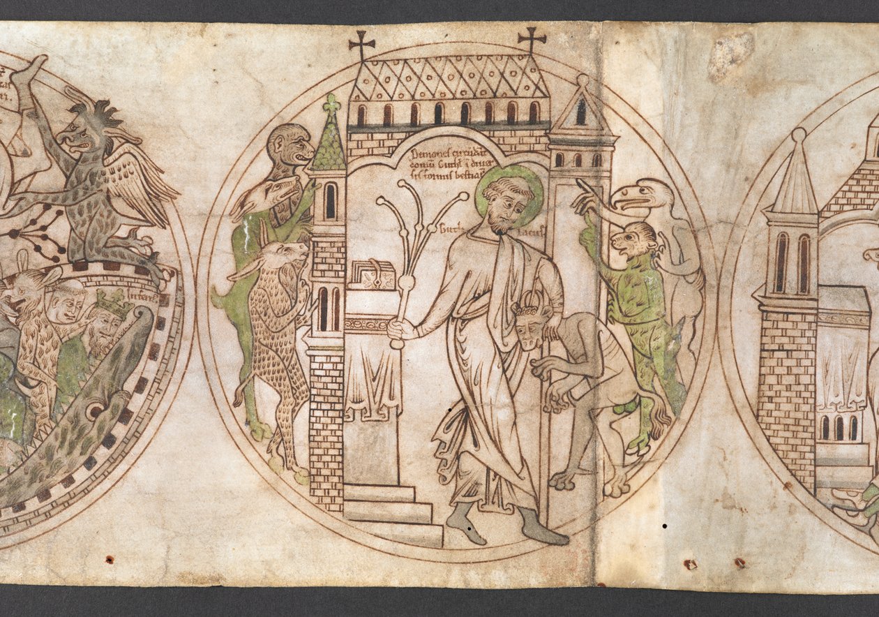 Rotolo Harley Y 6, Rotella 9, Rotella di San Guthlac (etichettata 