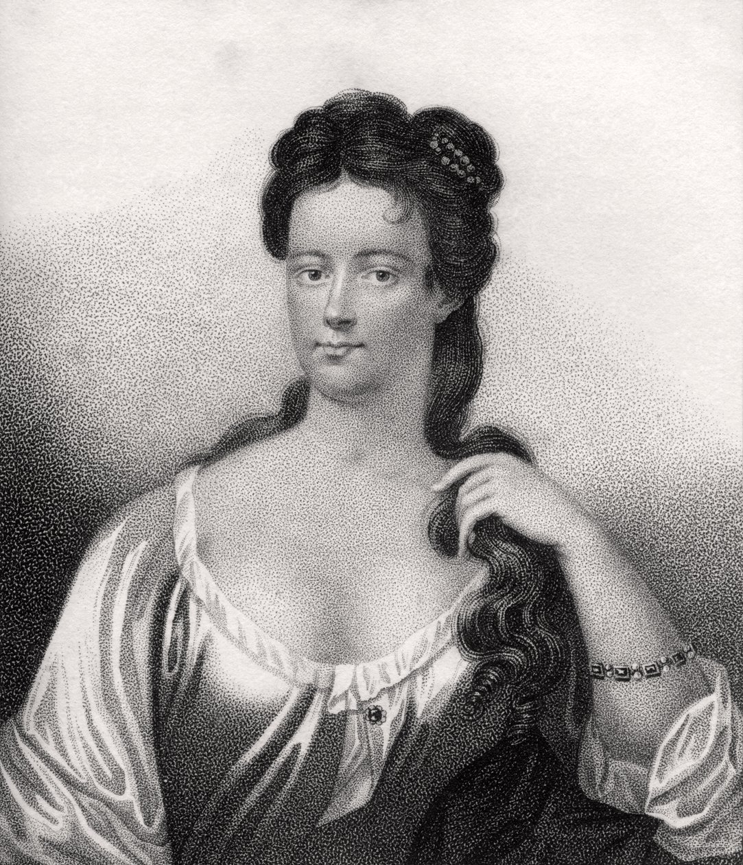 Henrietta Knight, incisa da Bocquet, illustrazione da 