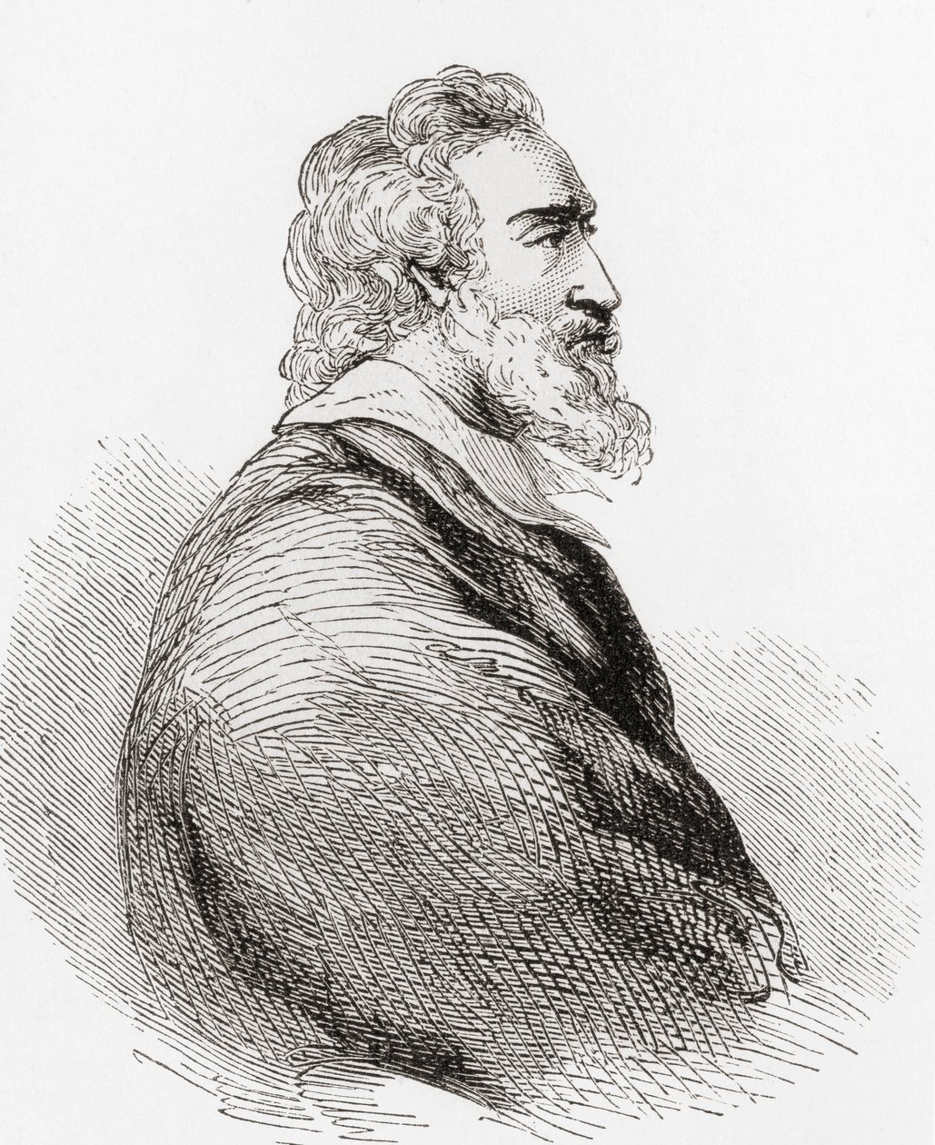 Enrico IV, detto Buon Re Enrico, 1553-1610, da Ward and Locks Illustrated History of the World, pub. c.1882 da English School