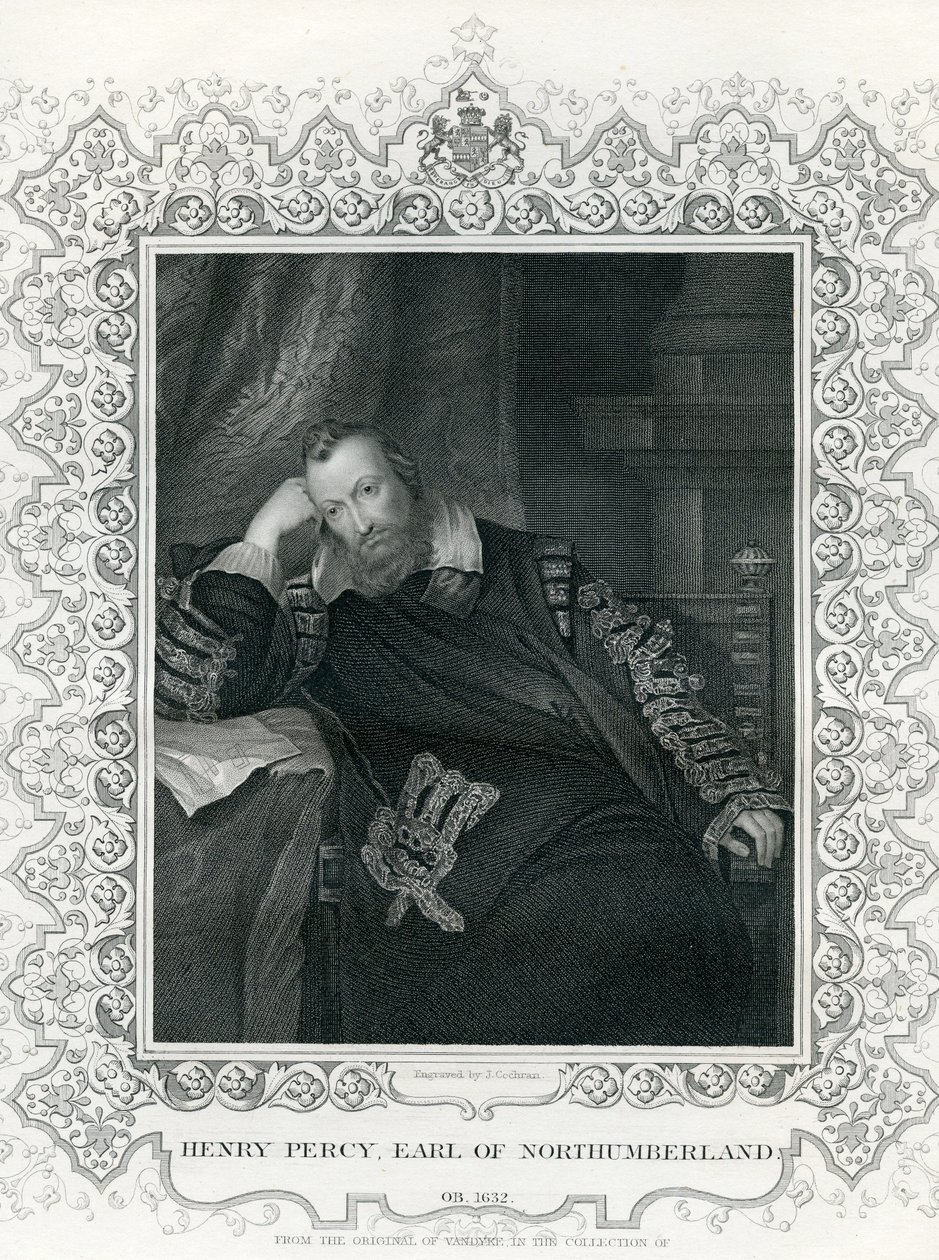 Enrico Percy, 9º Conte di Northumberland (1564-1632) da English School