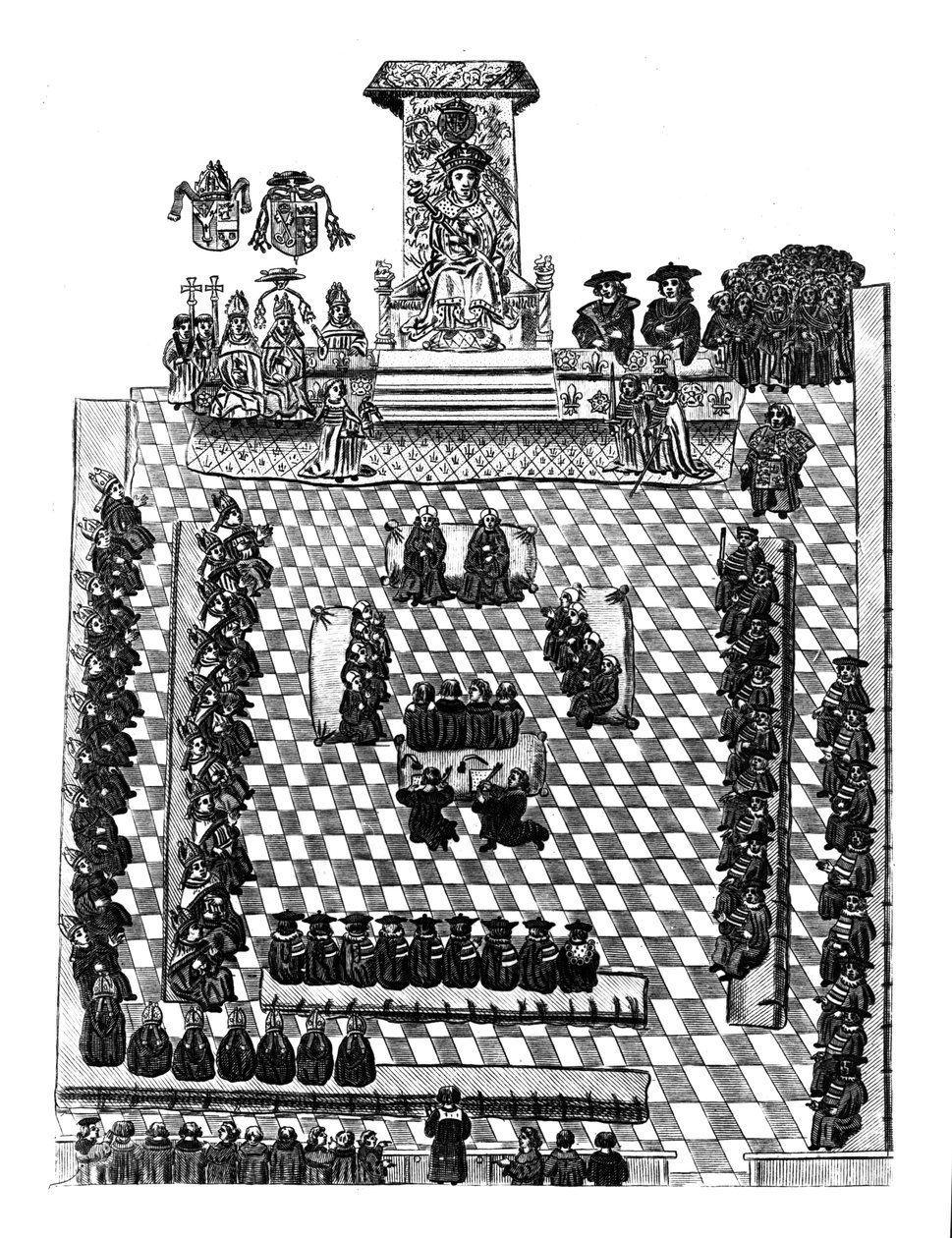 Enrico VIII in Parlamento da English School