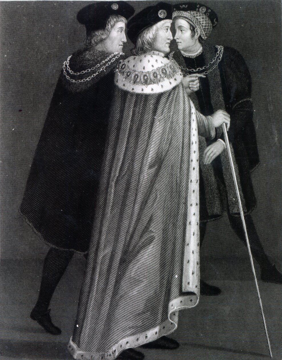 Enrico VII con Richard Empson e Sir Edmund Dudley da English School