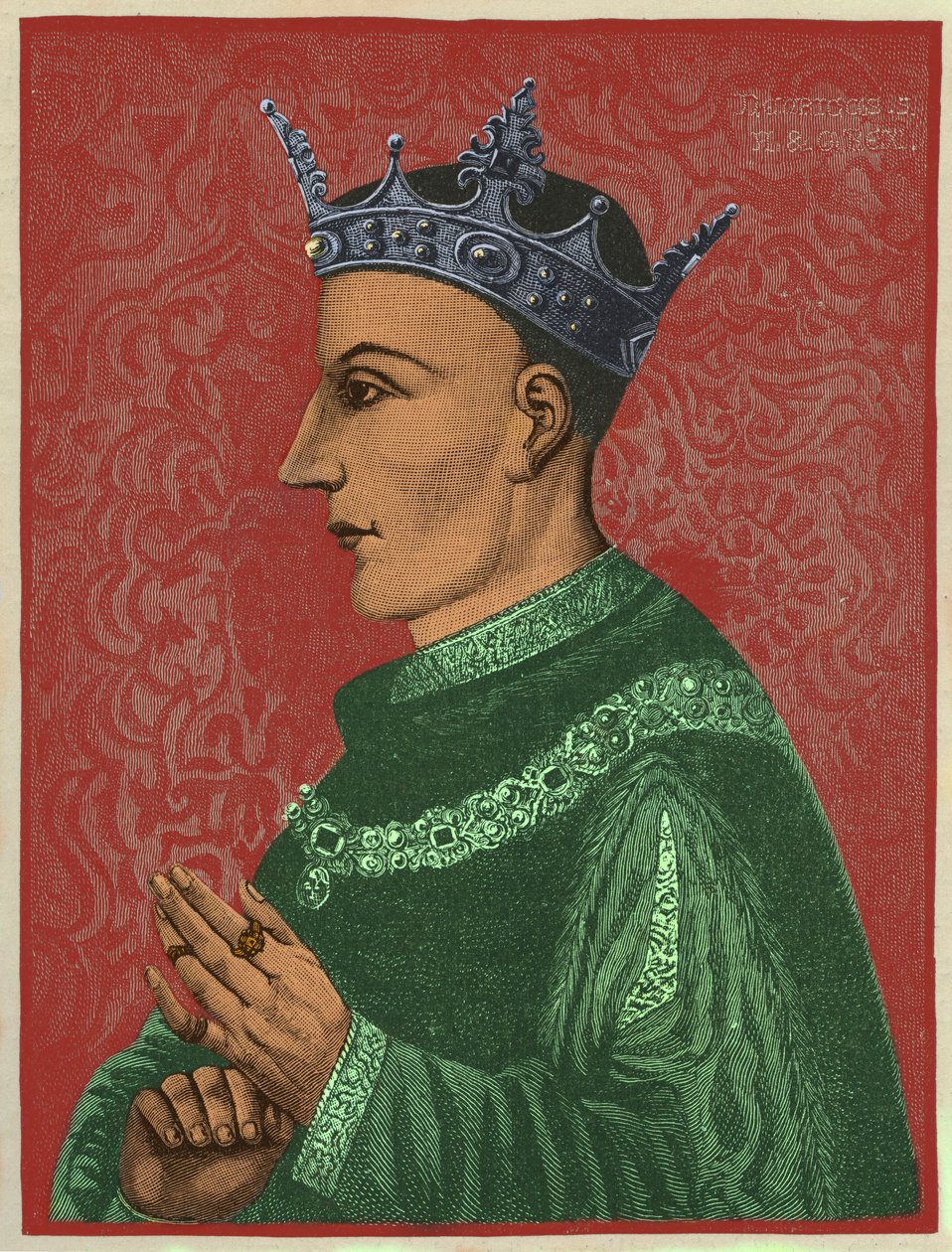 Enrico V, Re d
