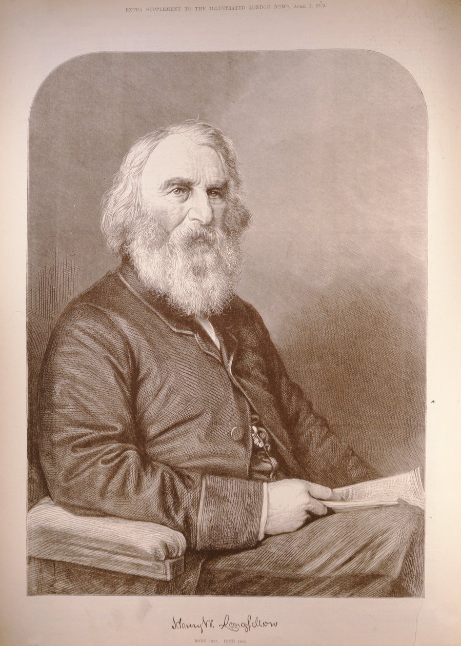 Henry Wadsworth Longfellow (1807-82) da 