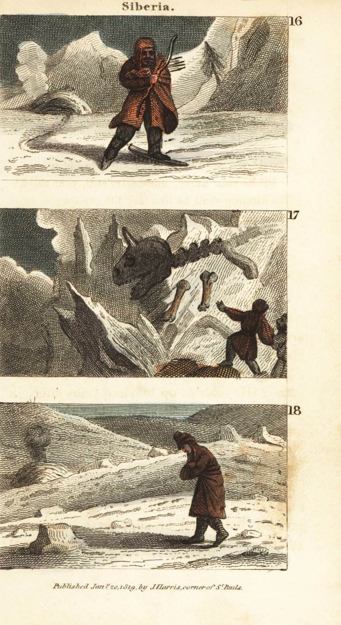 Vedute storiche della Siberia da English School