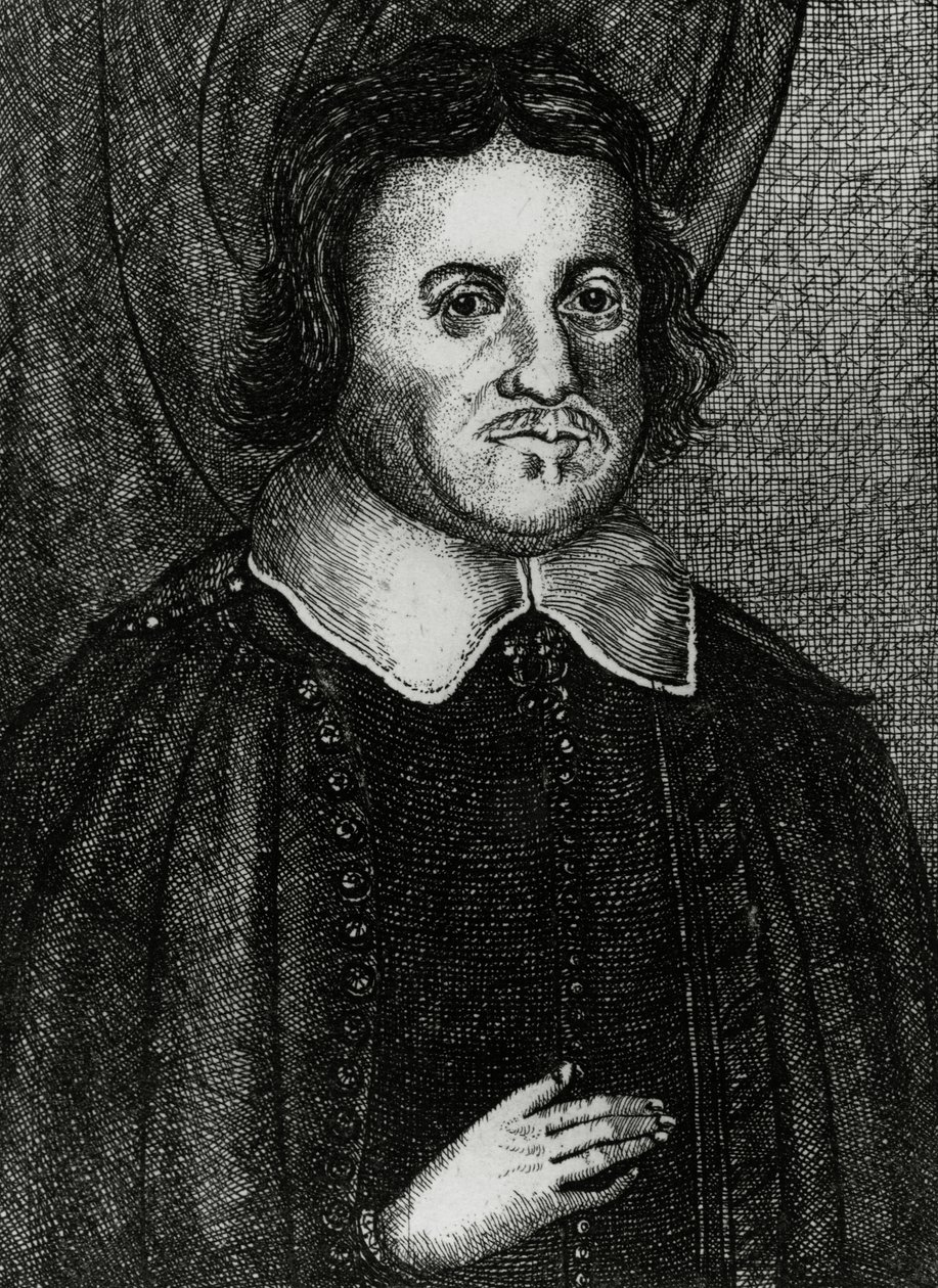 Hugh Peters, stampato da Peter Cole, c.1655 da English School