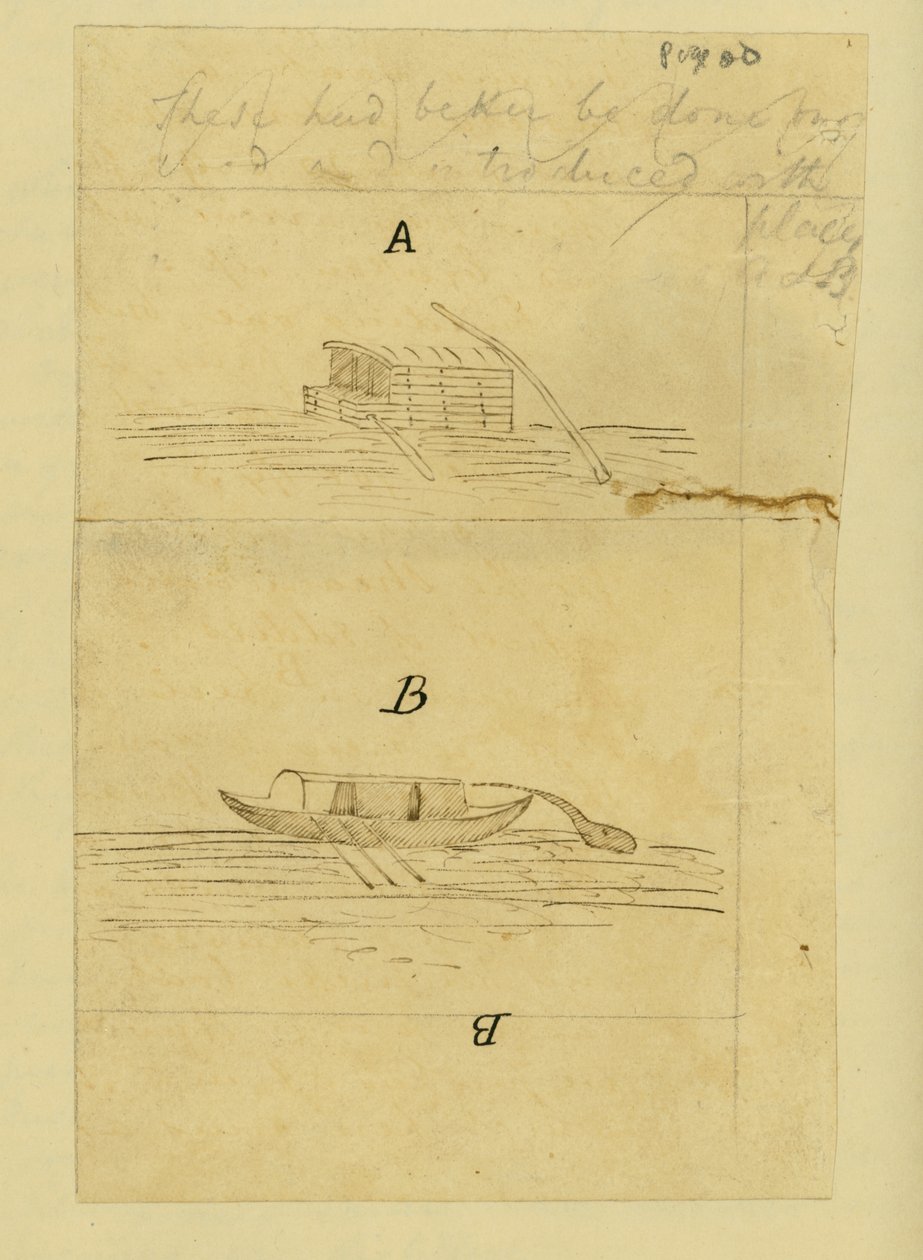 Illustrazione da lettere scritte durante un viaggio nelle parti occidentali degli Stati Uniti..., di Elias Fordham Pym, 1818 da English School