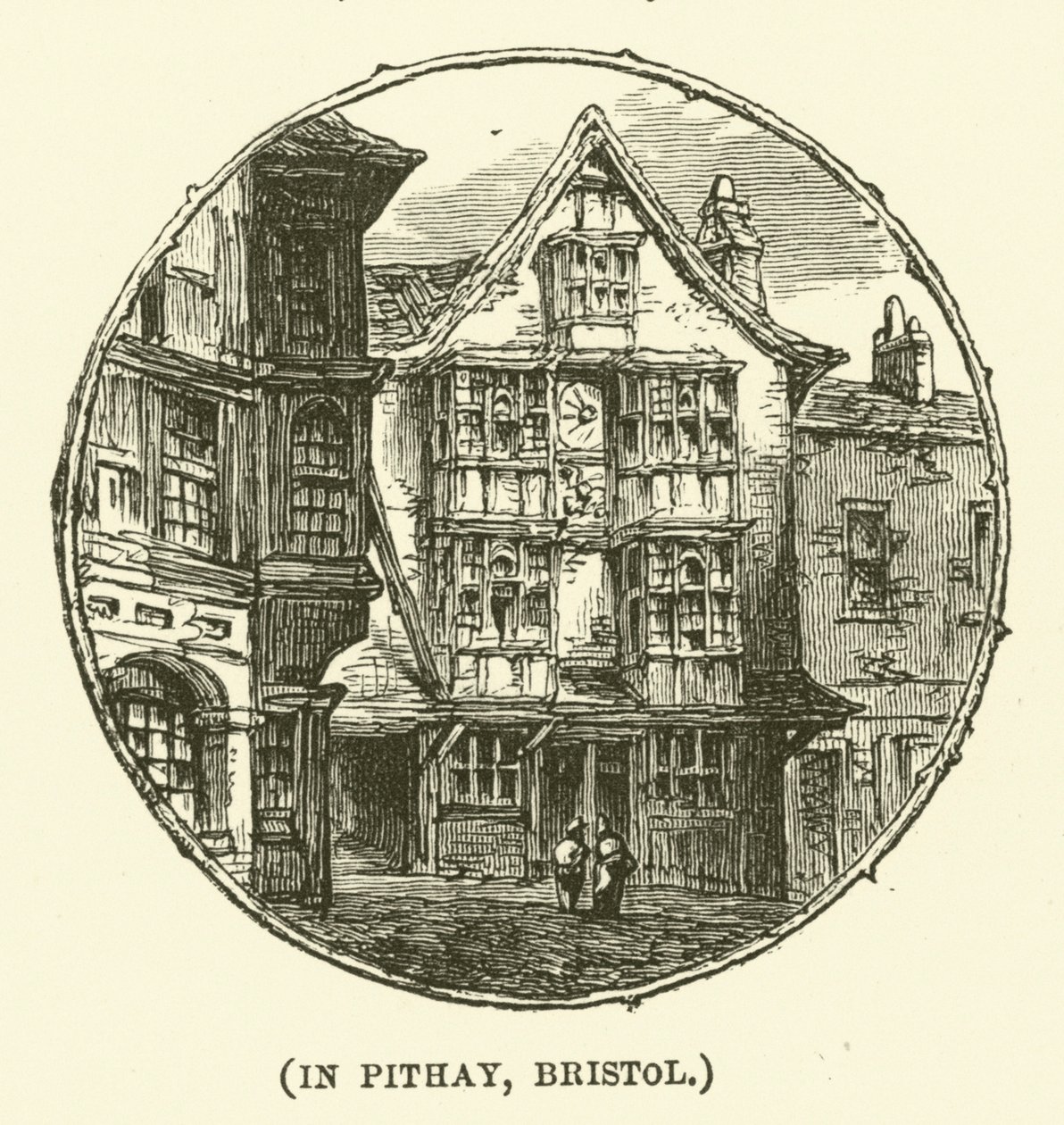 A Pithay, Bristol (incisione) da English School