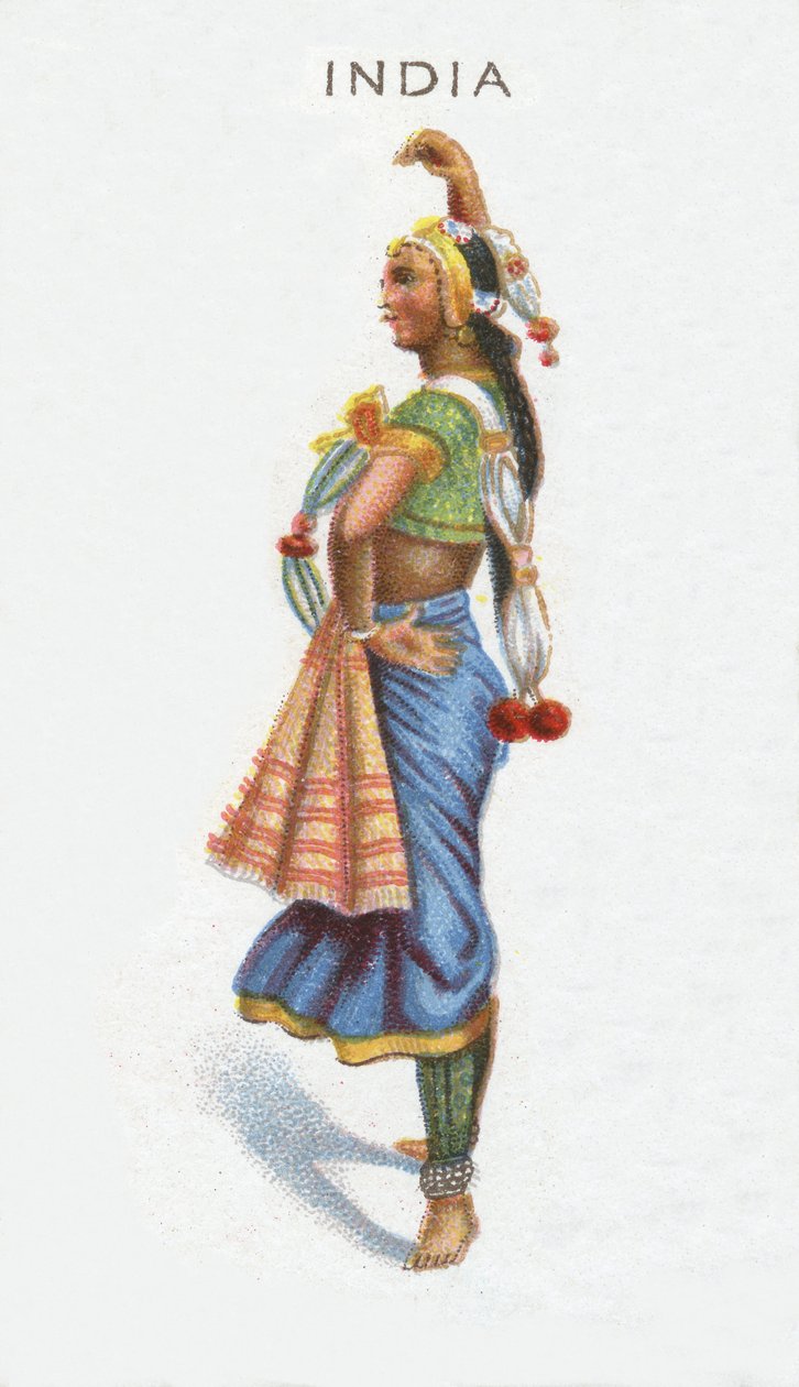 India, carta da sigarette, 1915 da English School