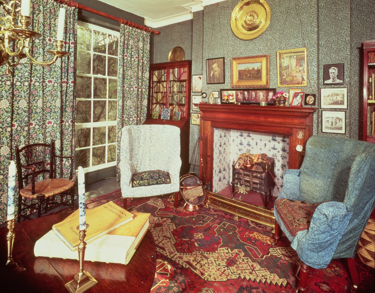 Interno di No.8 Hammersmith Terrace (costruito c.1735) da English School
