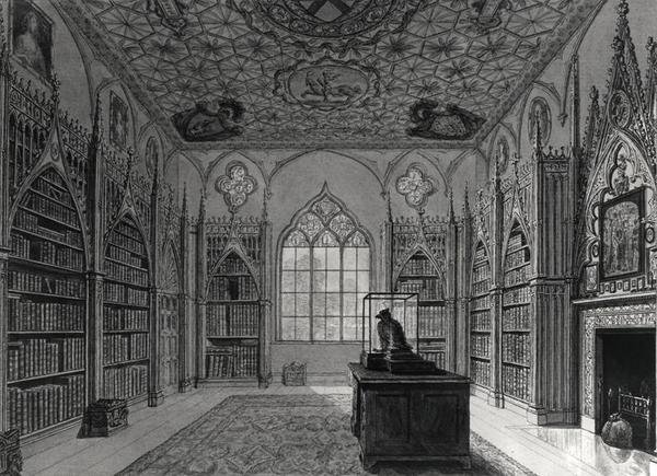 Interno di Strawberry Hill da English School