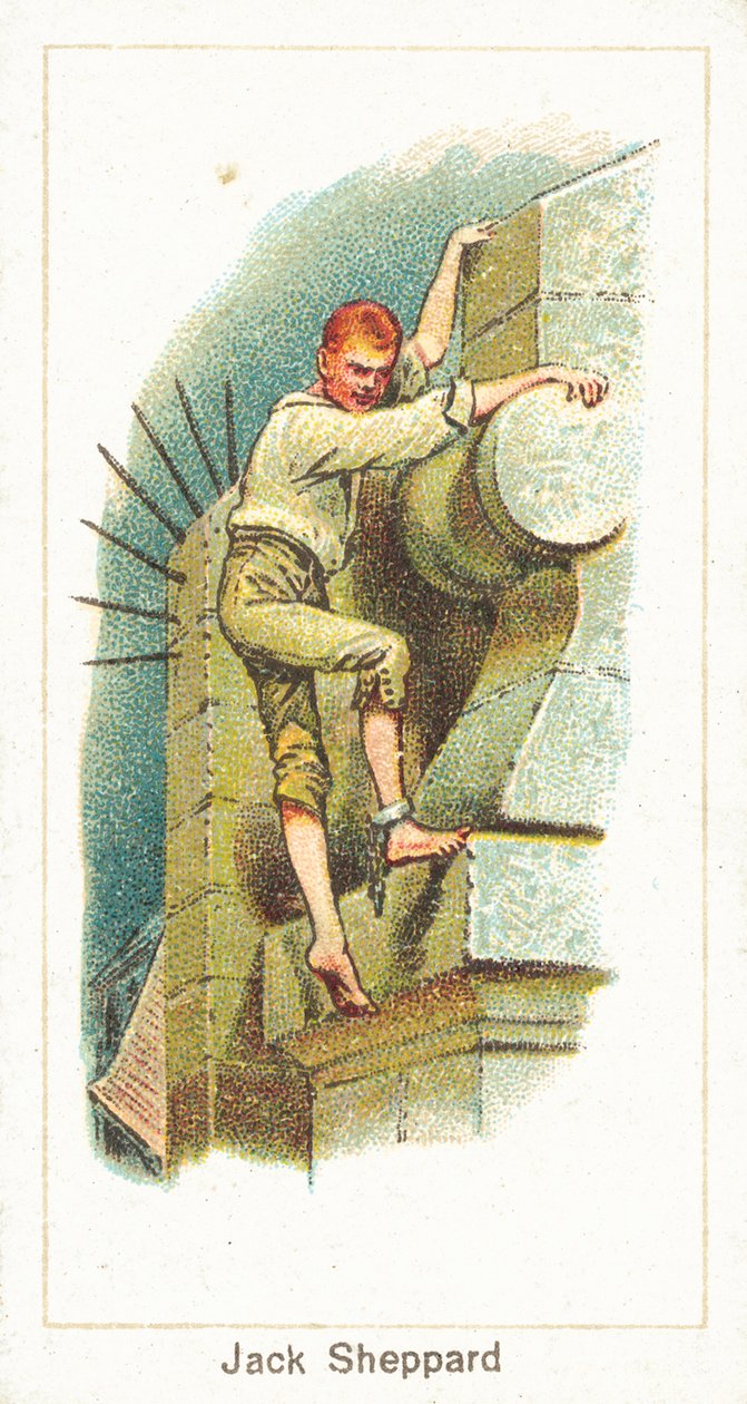 Jack Sheppard (cromolito) da English School