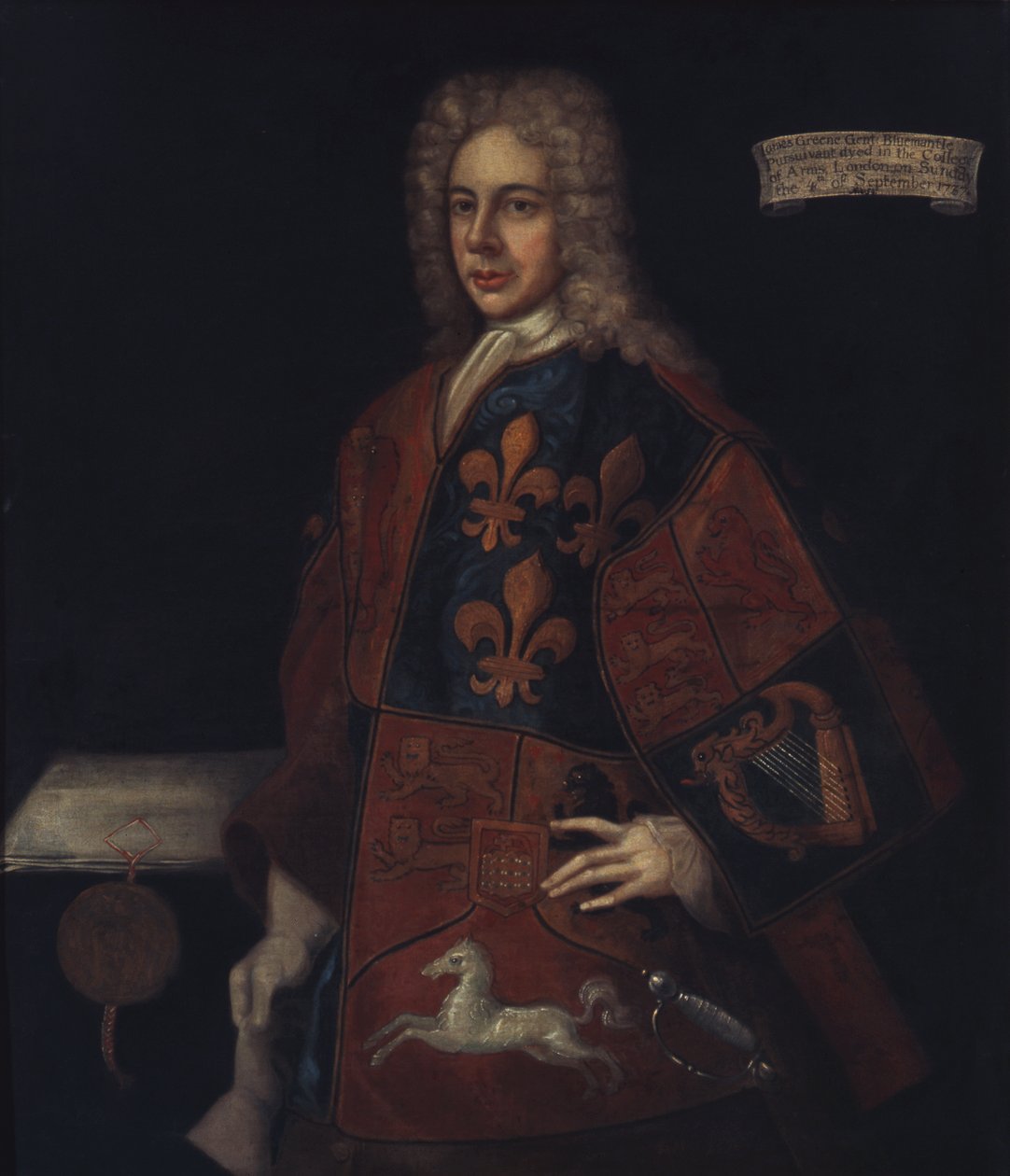 James Green, Pursuivant di Bluemantle da English School