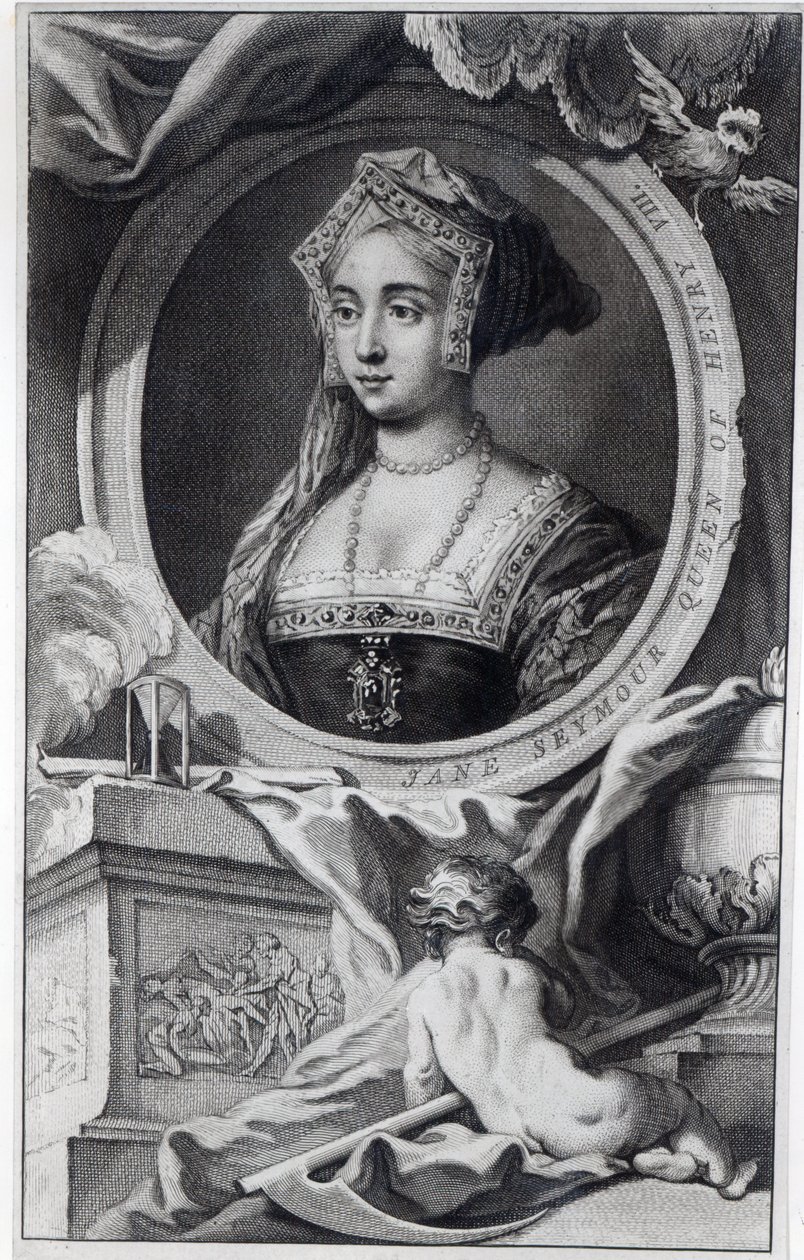 Jane Seymour, inciso da Jacobus Houbraken, 1746 da English School