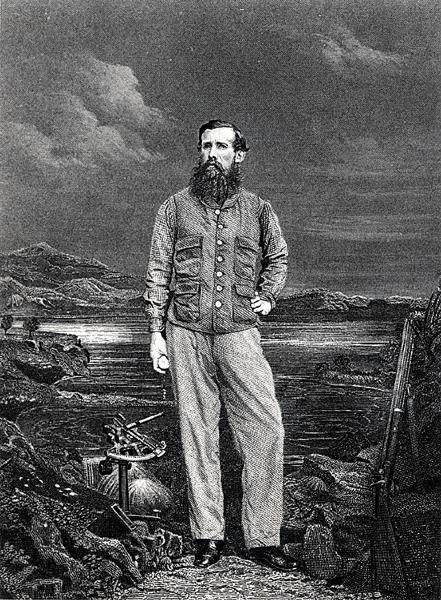 John Hanning Speke, frontespizio del suo libro 