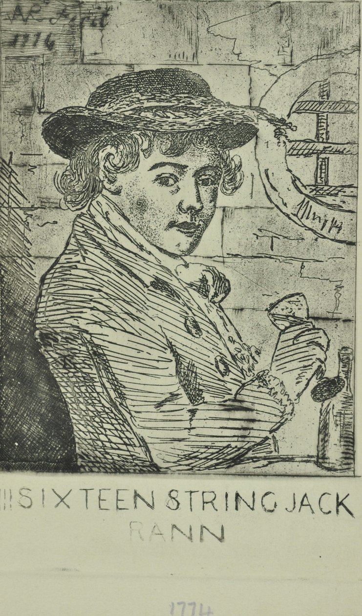 John Rann, Sixteen Strings Jack, 1774 da English School
