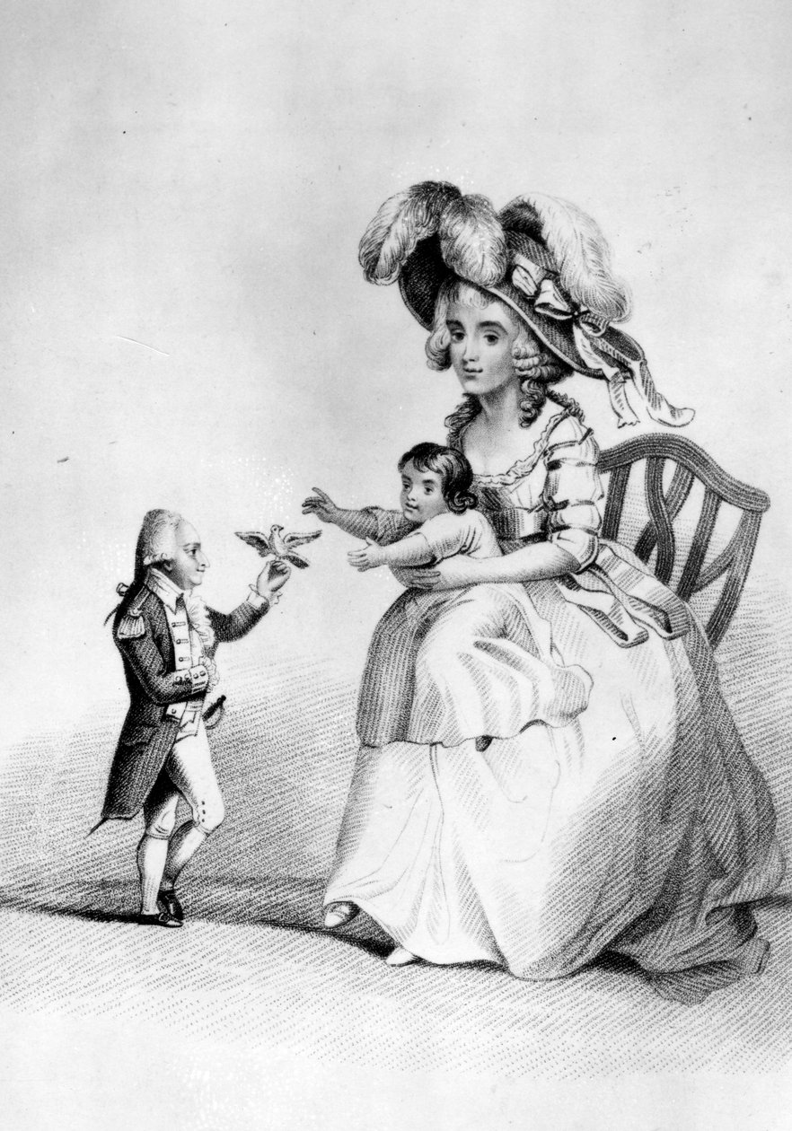 Jozef Boruwlaski, illustrazione da 
