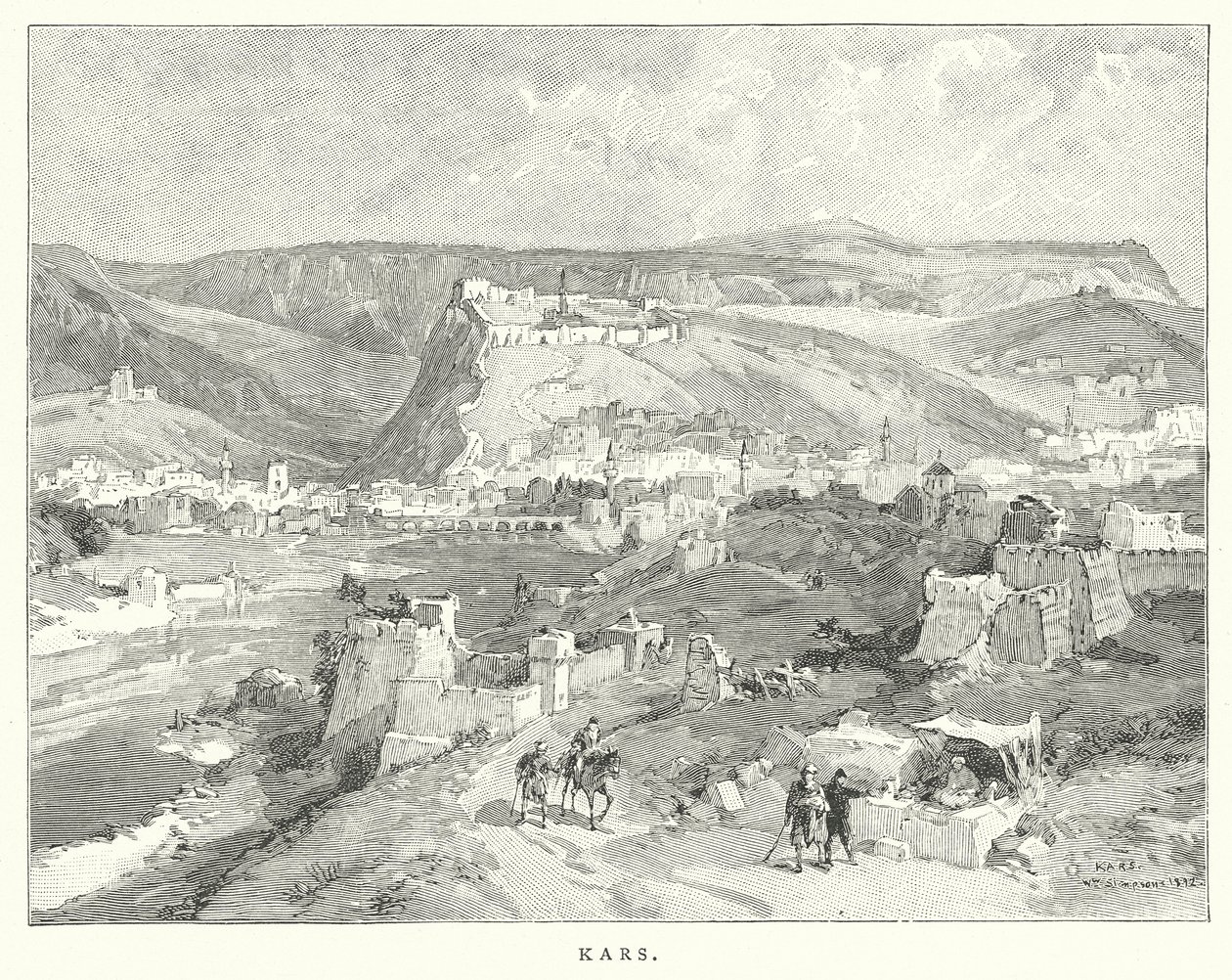 Kars (incisione) da English School